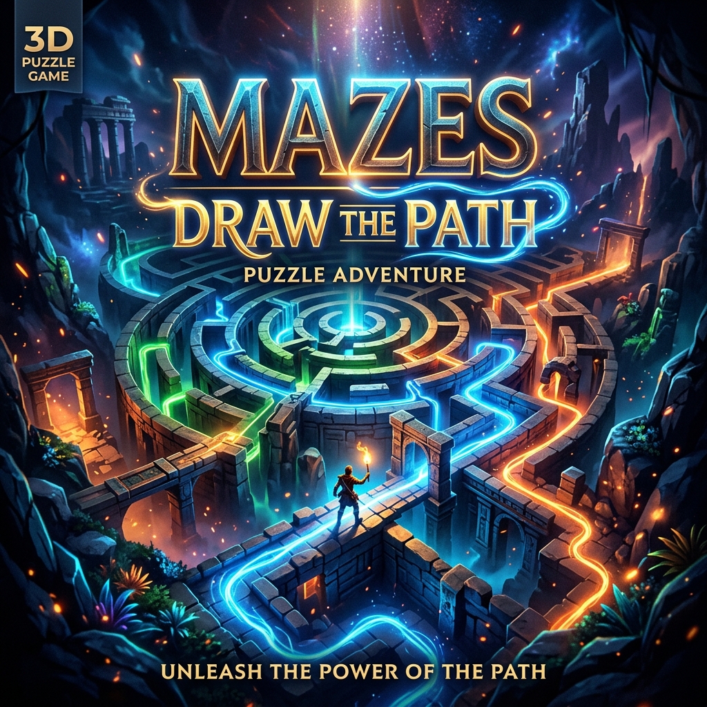 Mazes Draw The Path